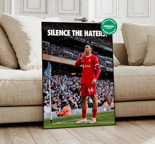 Trent 'Silence The Haters' Poster