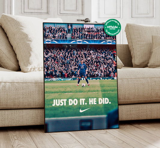 Cristiano Ronaldo 'Never Too Far' Poster