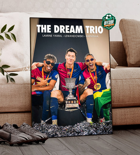 Barcelona 'Dream Trio' Poster