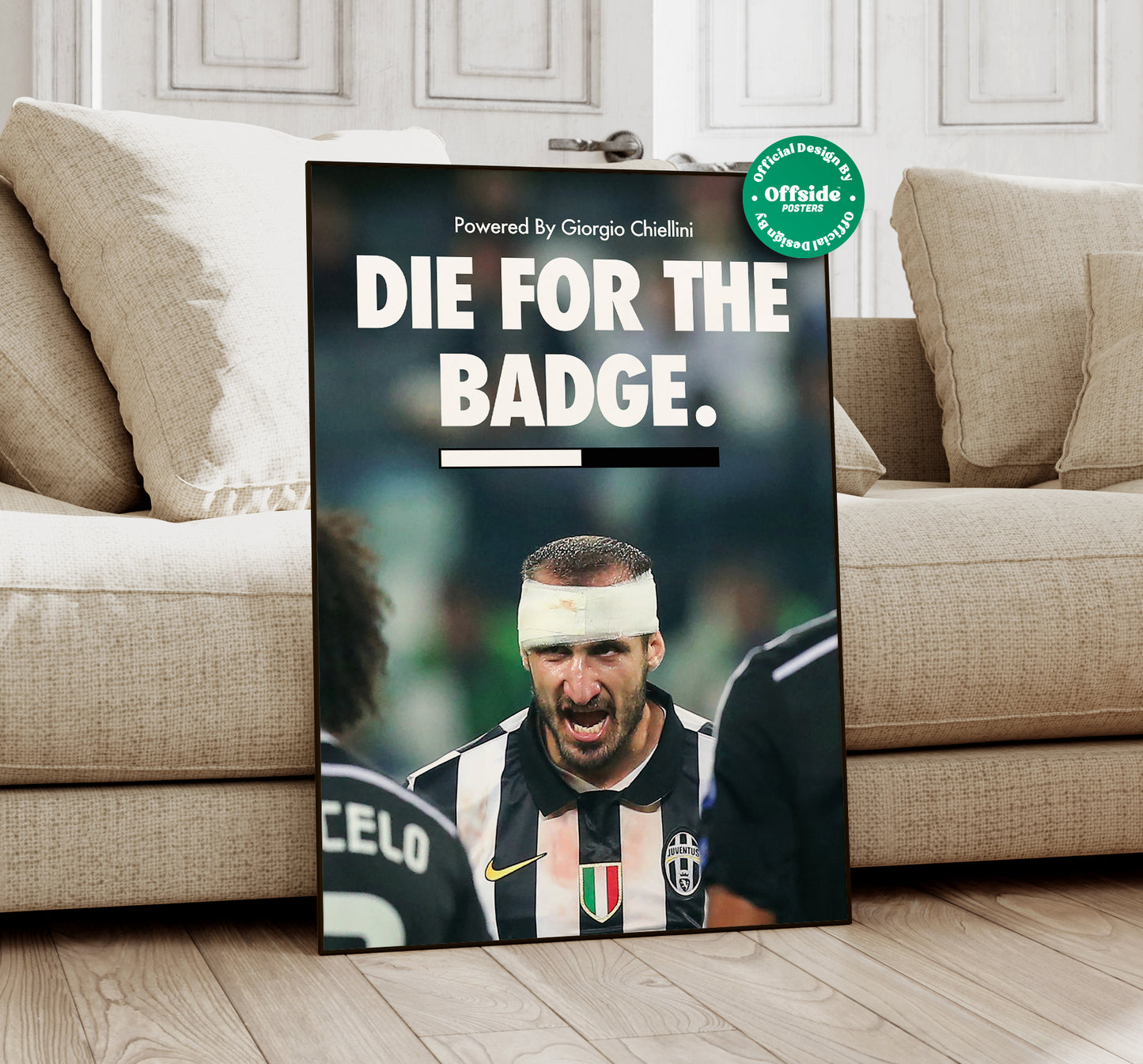 Giorgio Chiellini 'Die For The Badge' Poster