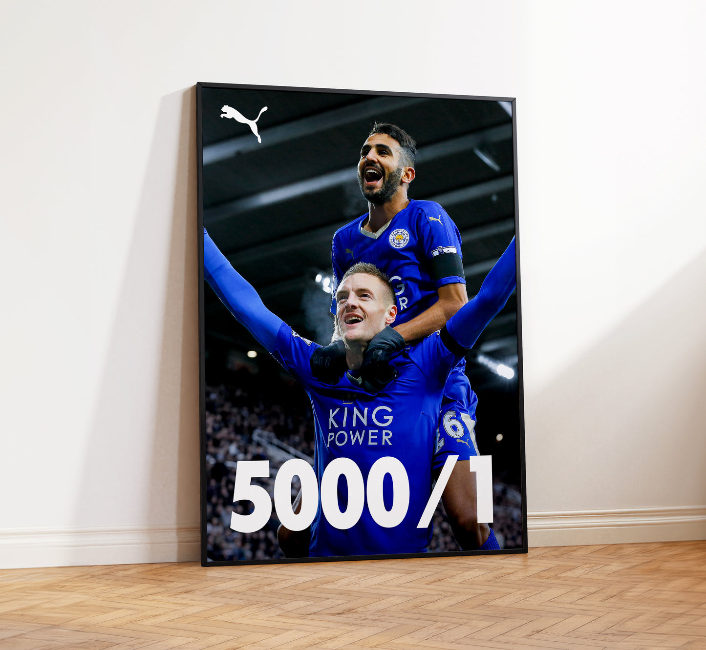 Leicester City '5000/1'  Poster