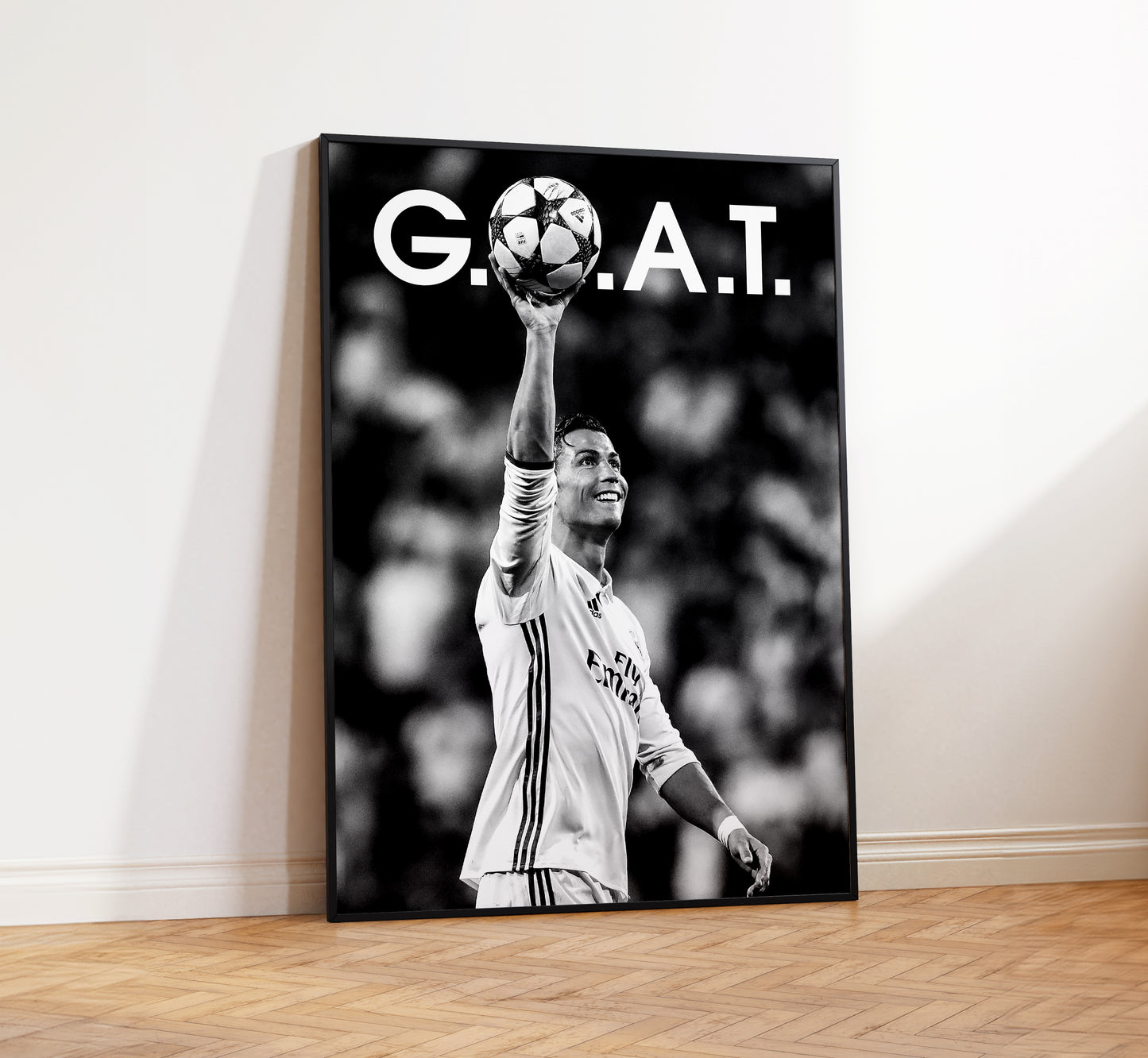 Cristiano Ronaldo 'GOAT' Poster