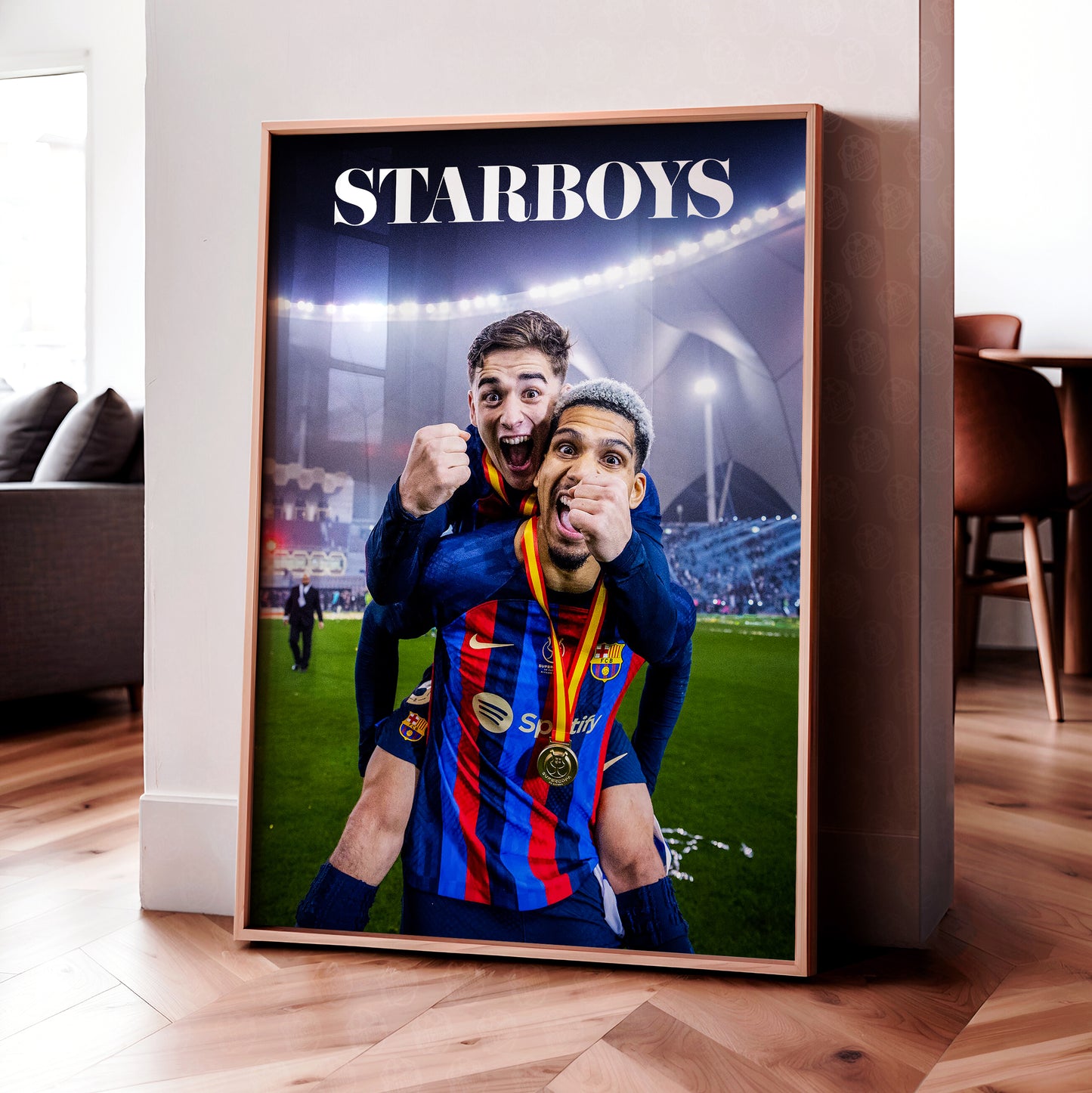 Gavi x Araujo 'Starboys' Poster