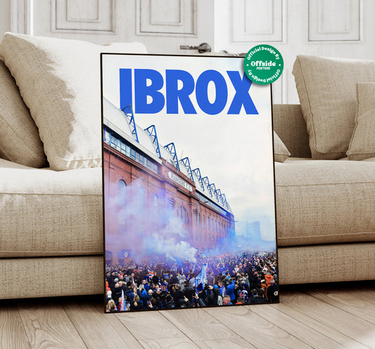 Rangers 'Ibrox' Poster