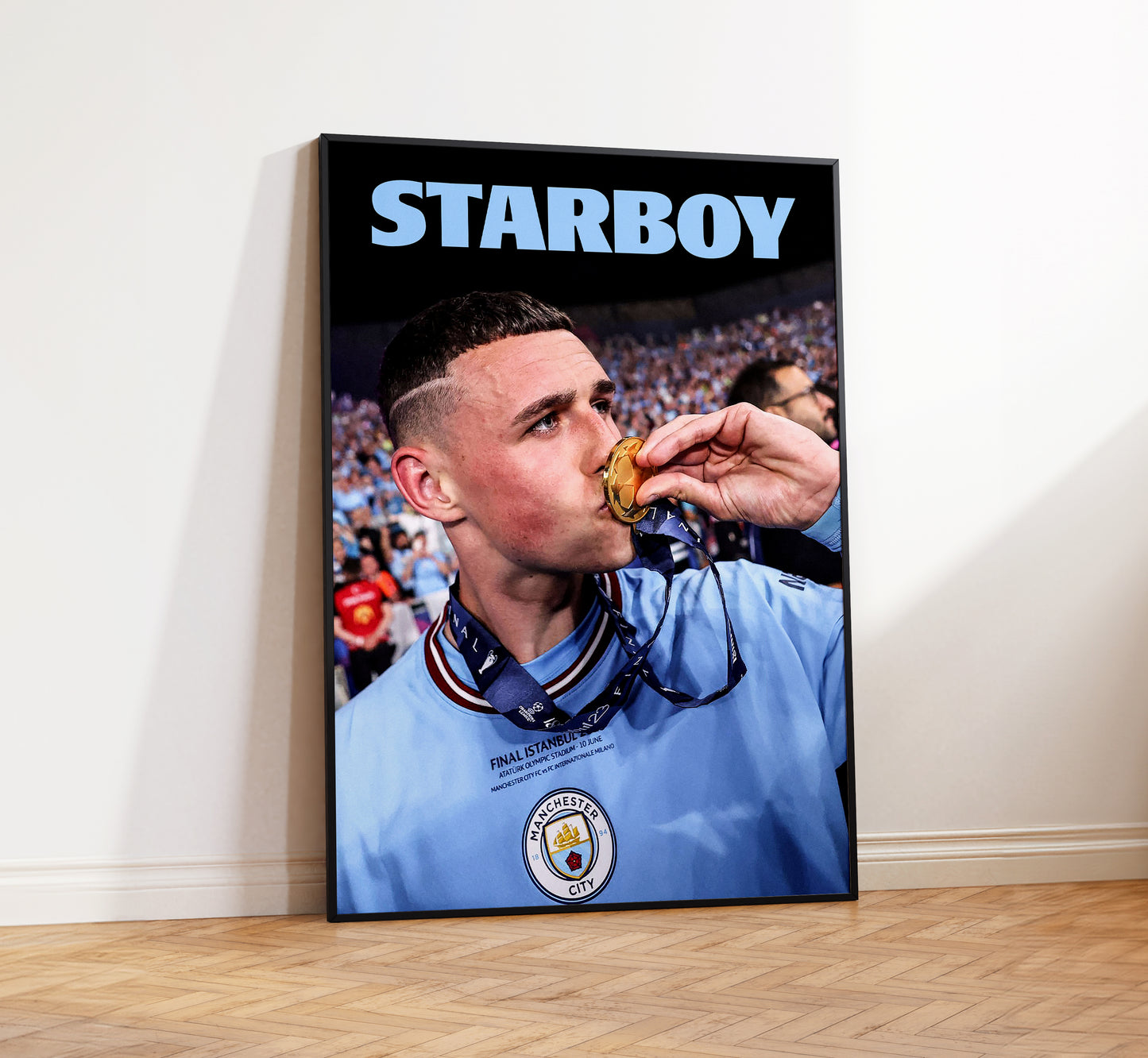 Phil Foden 'Starboy' Poster