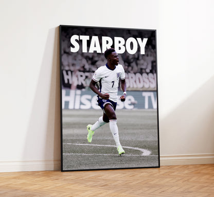 Bukayo Saka 'Starboy' Poster