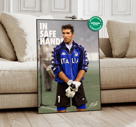 Gianluigi Buffon 'Safe Hands' Poster