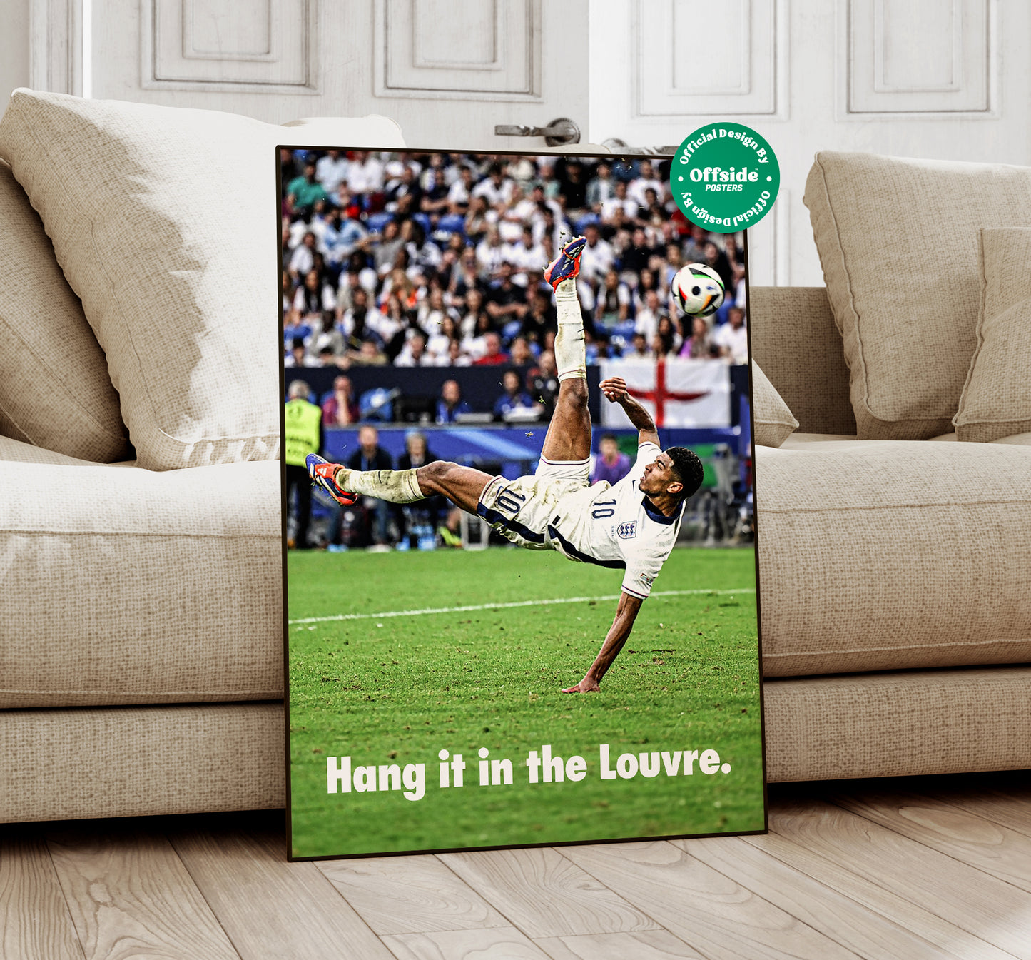 Jude Bellingham 'Hang It In The Louvre' Poster