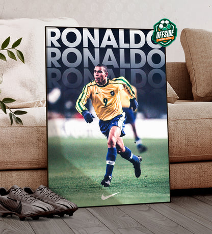 Ronaldo Nazario Poster
