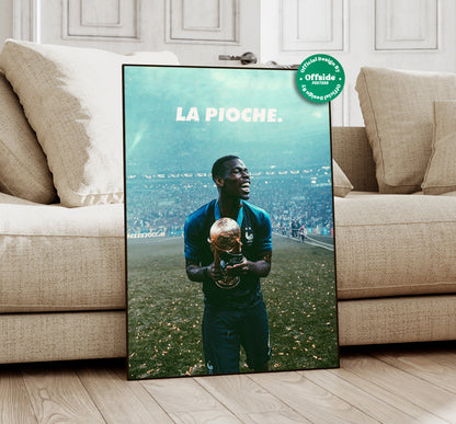 Paul Pogba 'La Pioche' Poster