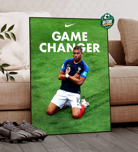 Kylian Mbappe 'Game Changer' Poster