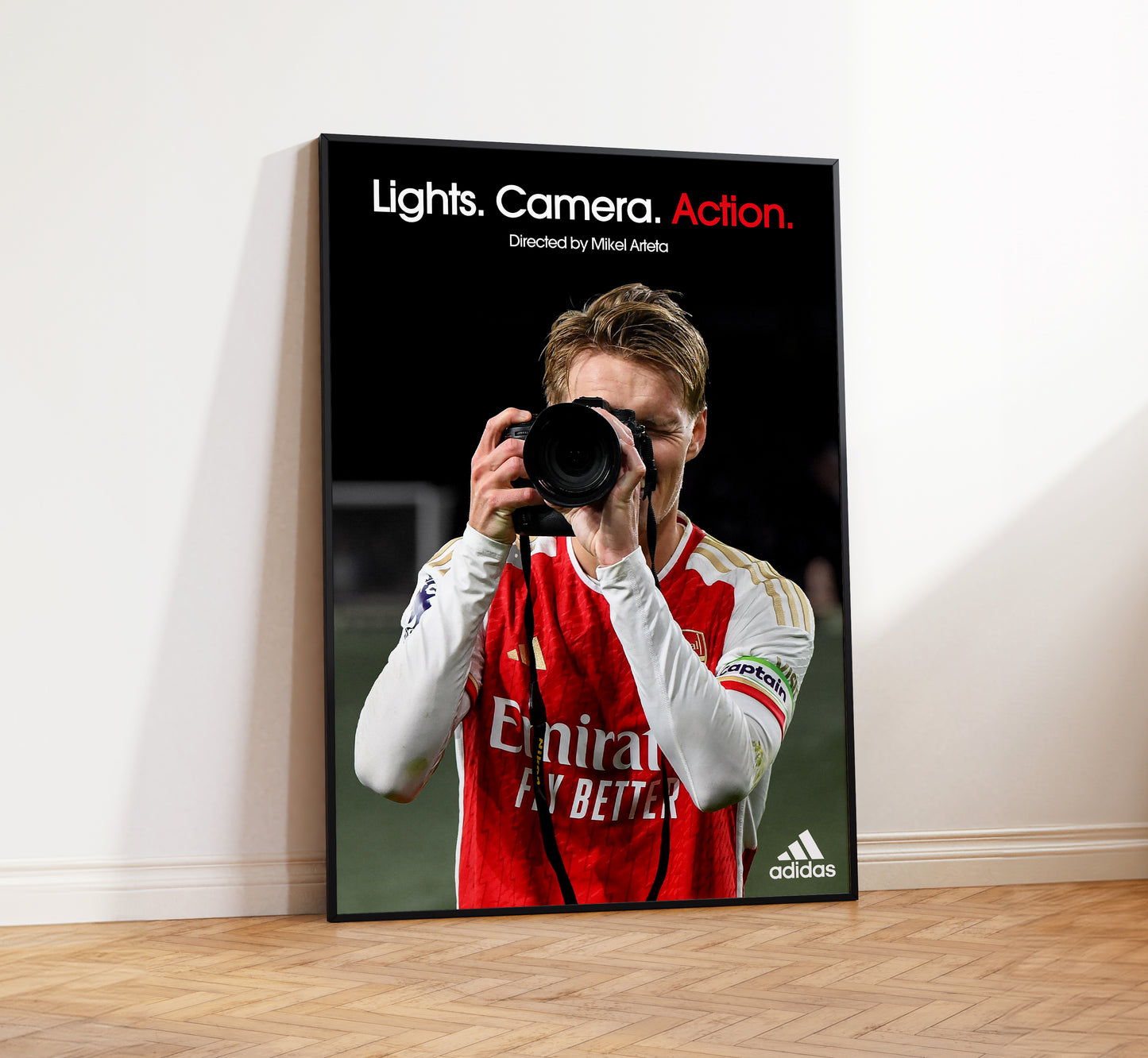 Martin Odegaard 'Action' Poster