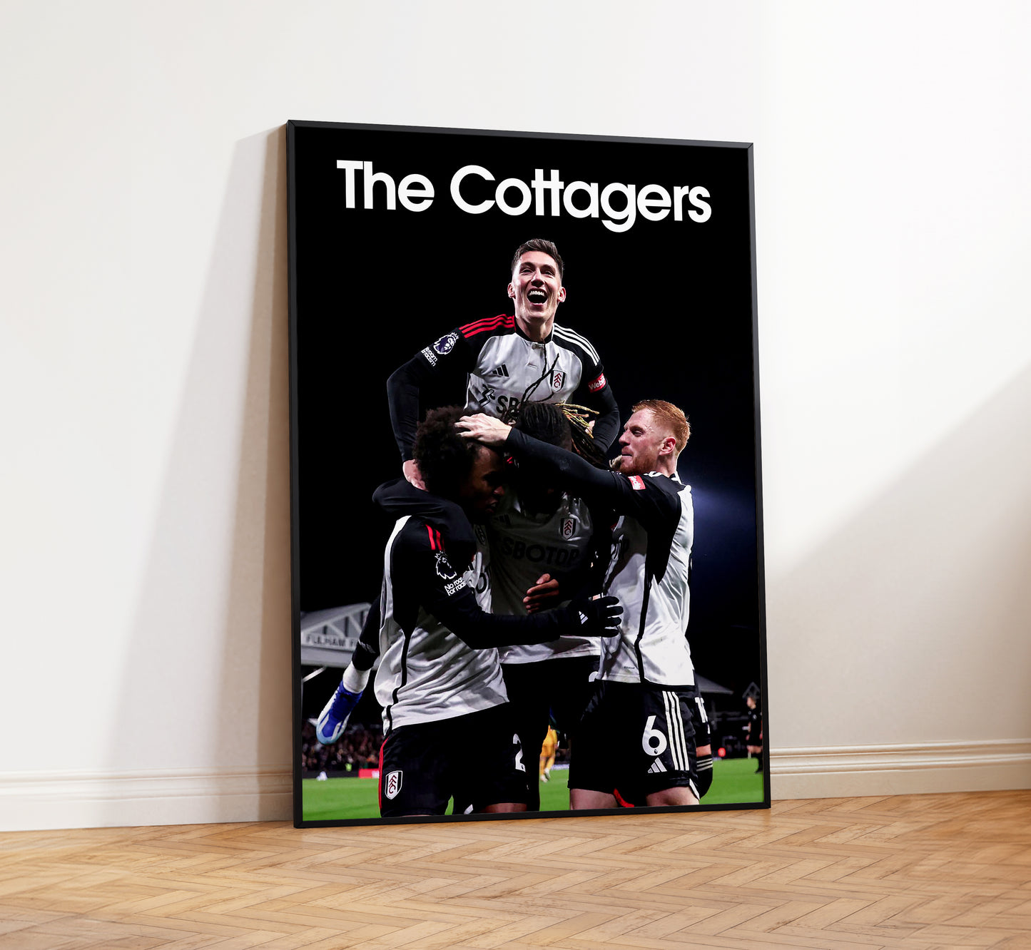 Fulham 'The Cottagers' Poster