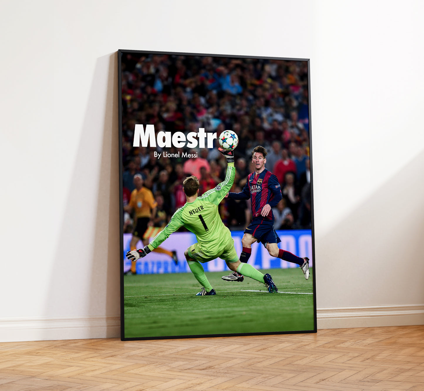 Lionel Messi 'Maestro' Poster