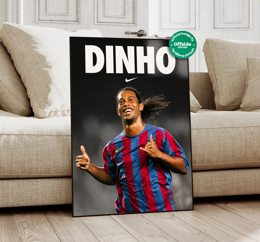 Ronaldinho 'Dinho' Poster