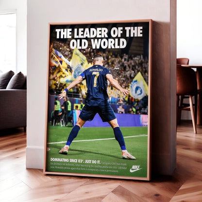 Cristiano Ronaldo 'Leader Of The Old World' Poster