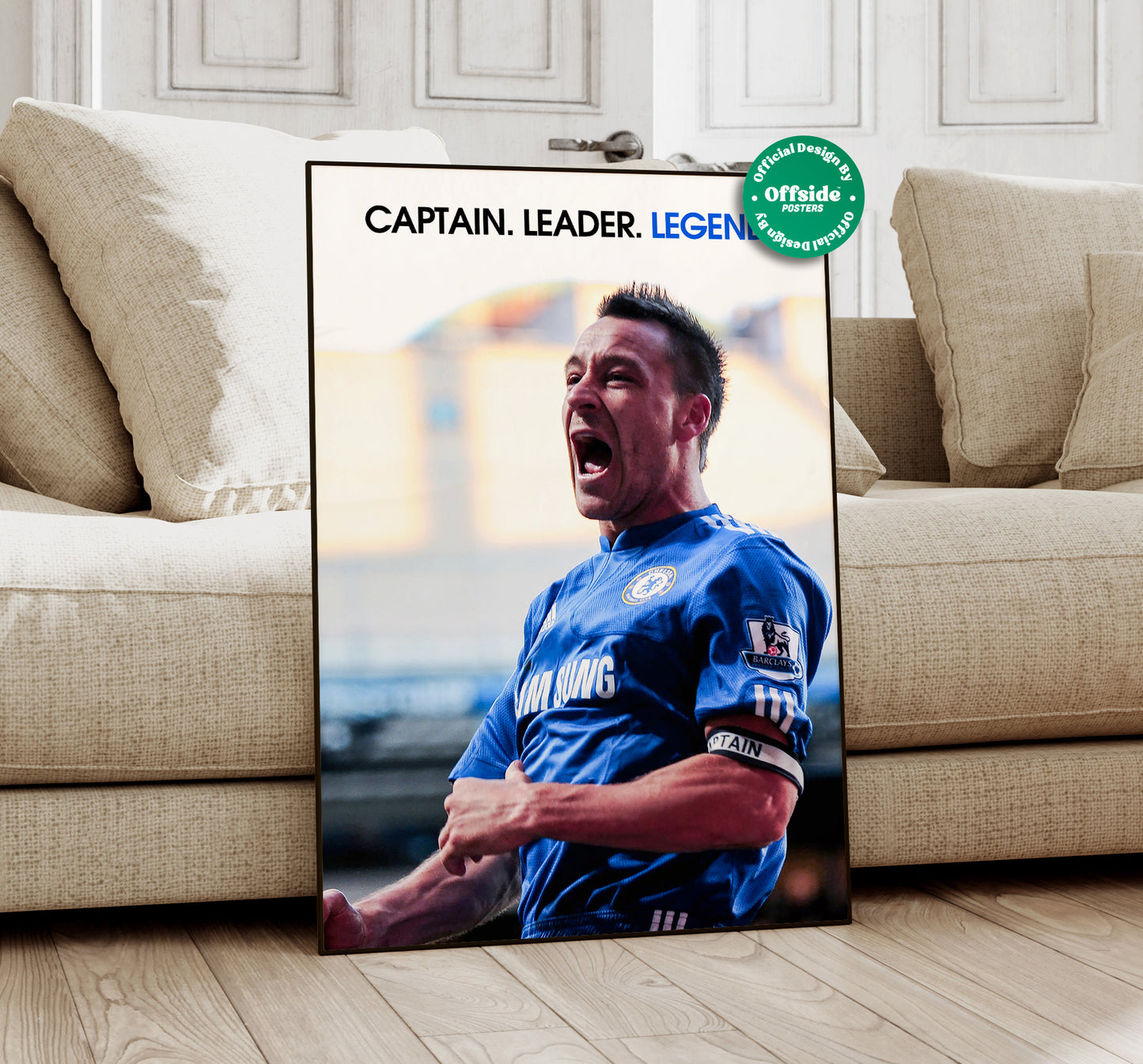 John Terry 'Captain. Leader. Legend.' Poster