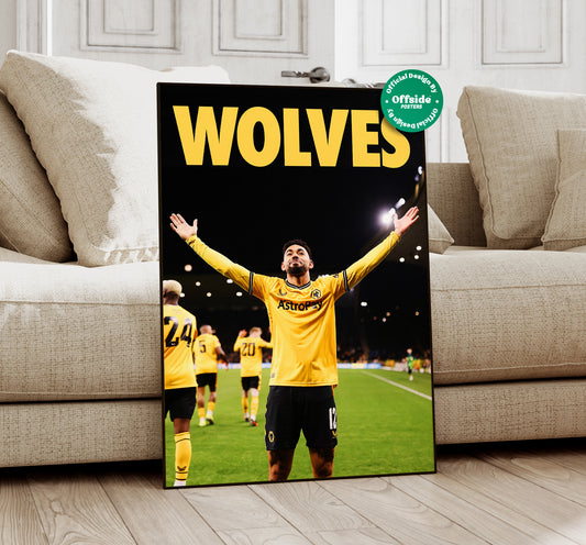 Matheus Cunha 'Wolves' Poster