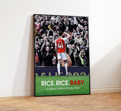 Declan Rice 'Rice.Rice.Baby' Poster