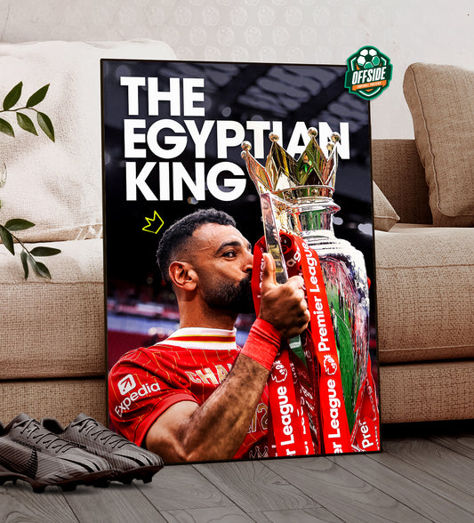 Mo Salah 'The Egyptian King' Poster
