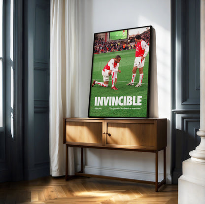 Arsenal 'Invincible' Poster