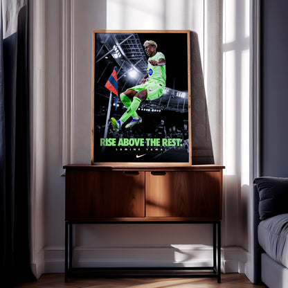 Lamine Yamal 'Rise Above The Rest' Poster