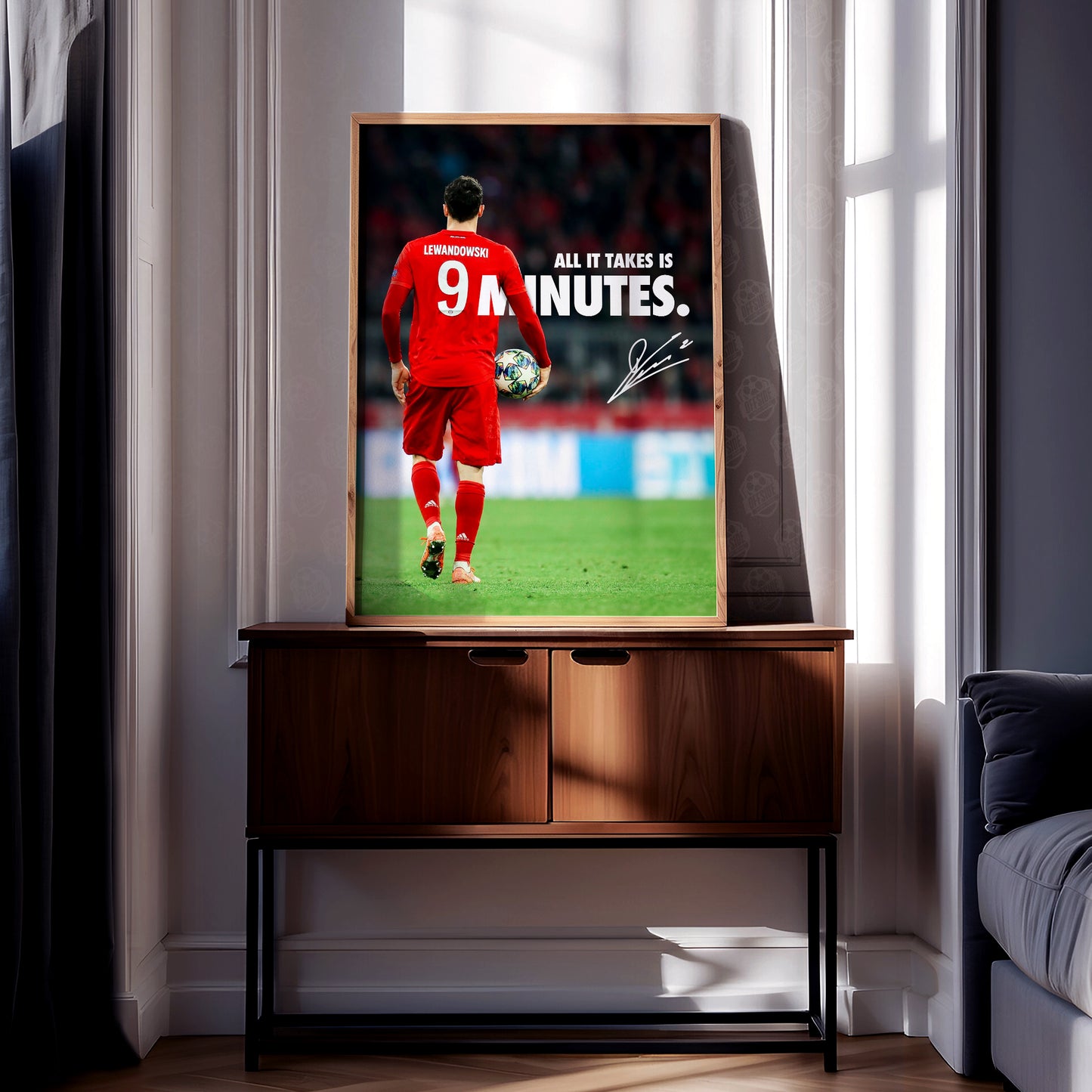 Robert Lewandowski '9 Minutes' Poster
