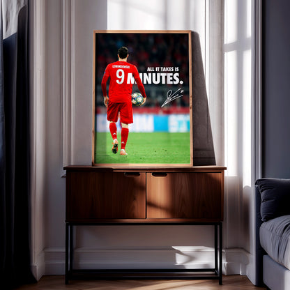 Robert Lewandowski '9 Minutes' Poster