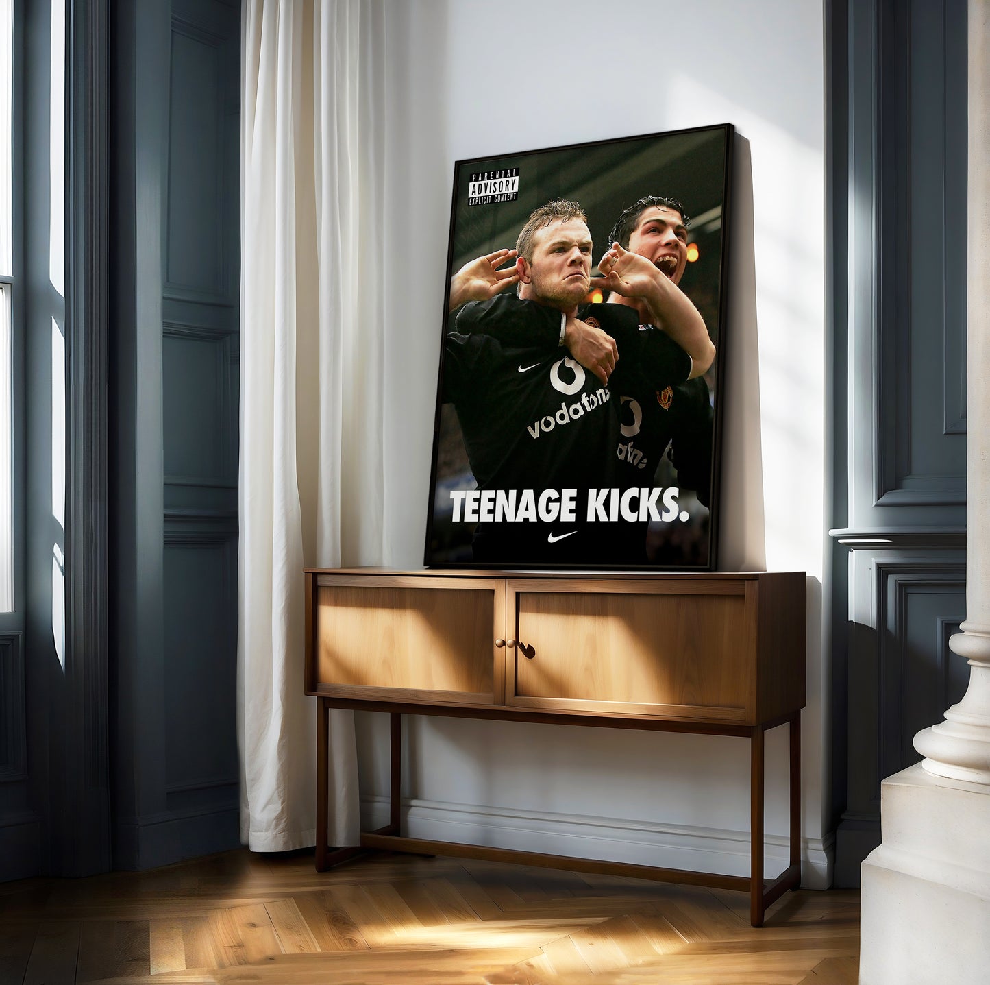 Manchester United 'Teenage Kicks' Poster