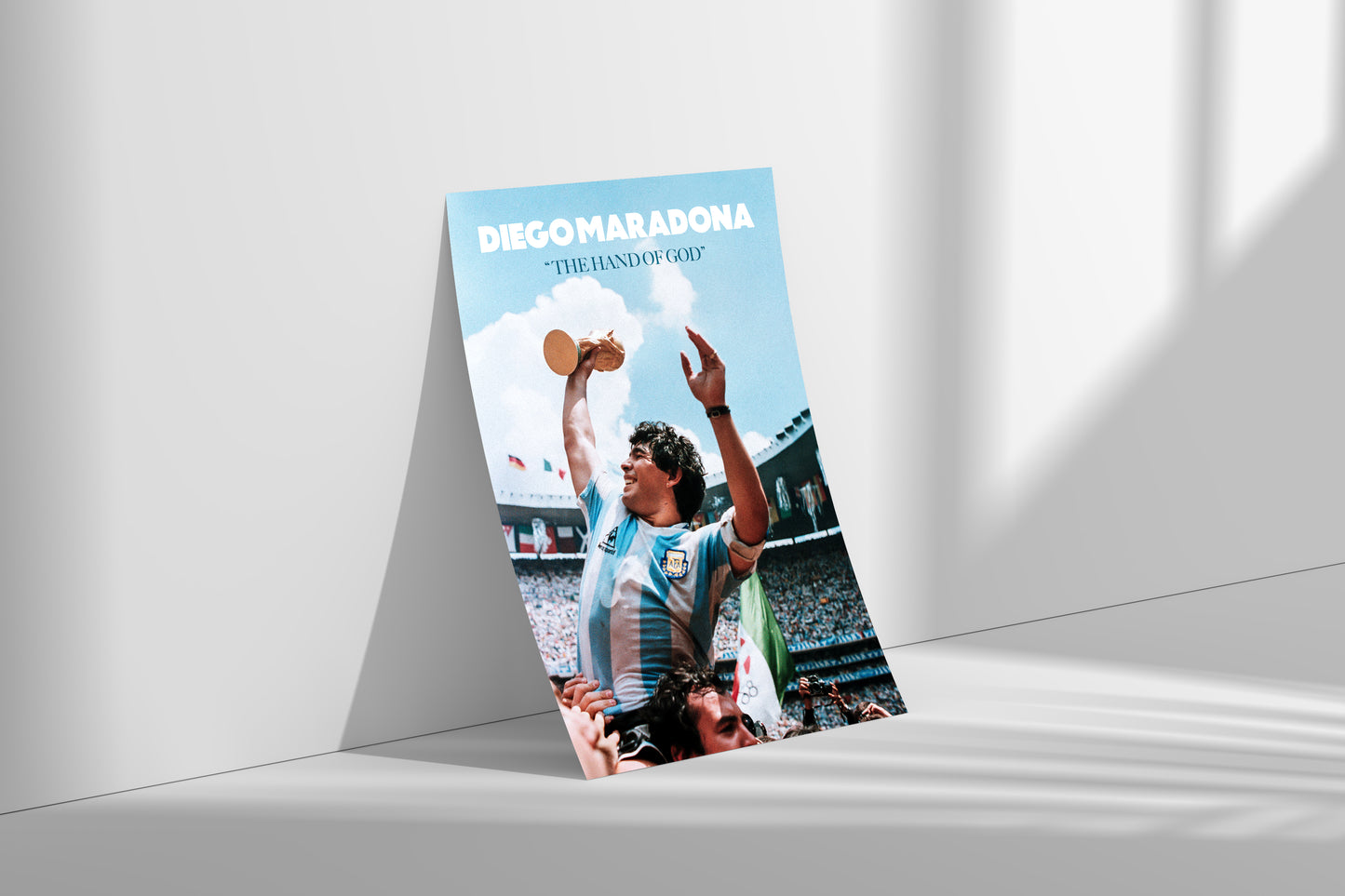 Diego Maradona 'Hand of God' Poster