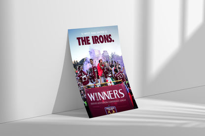 West Ham United 'The Irons' Poster