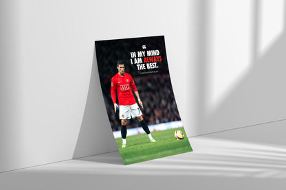 Cristiano Ronaldo 'Always The Best' Poster