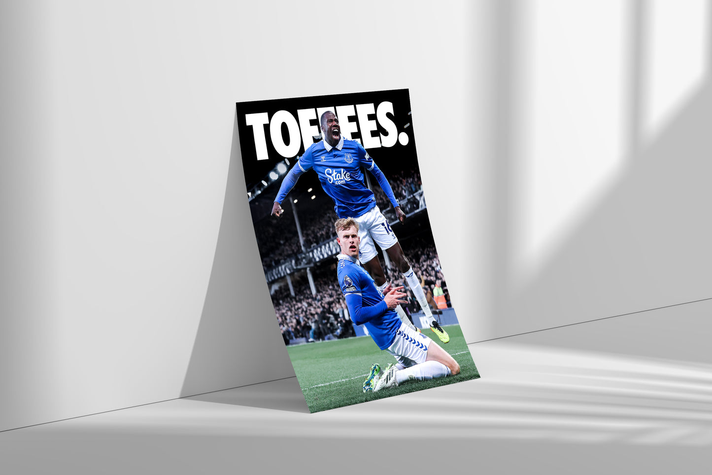 Everton 'Toffees' Poster