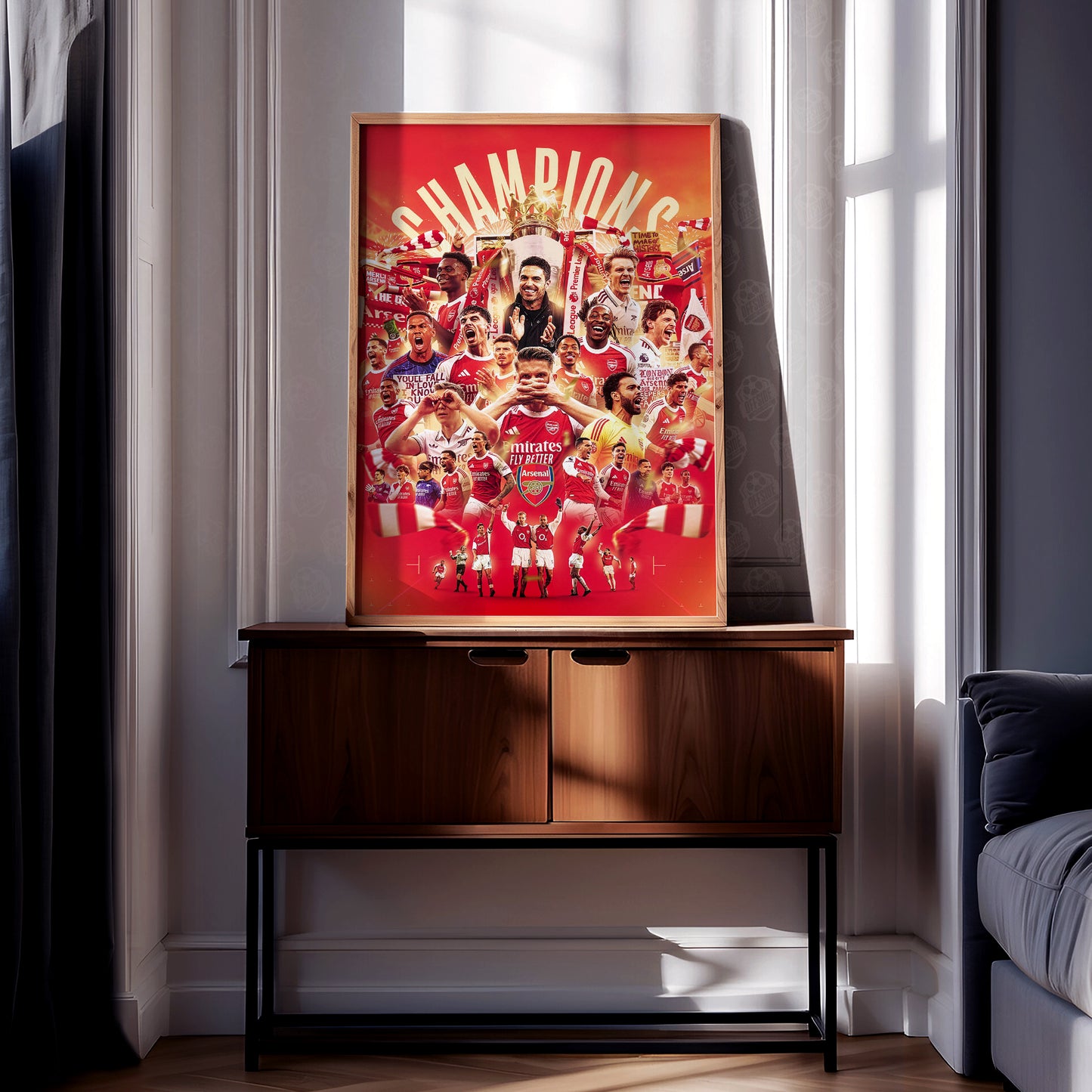 Arsenal 'Premier League Champions' Poster