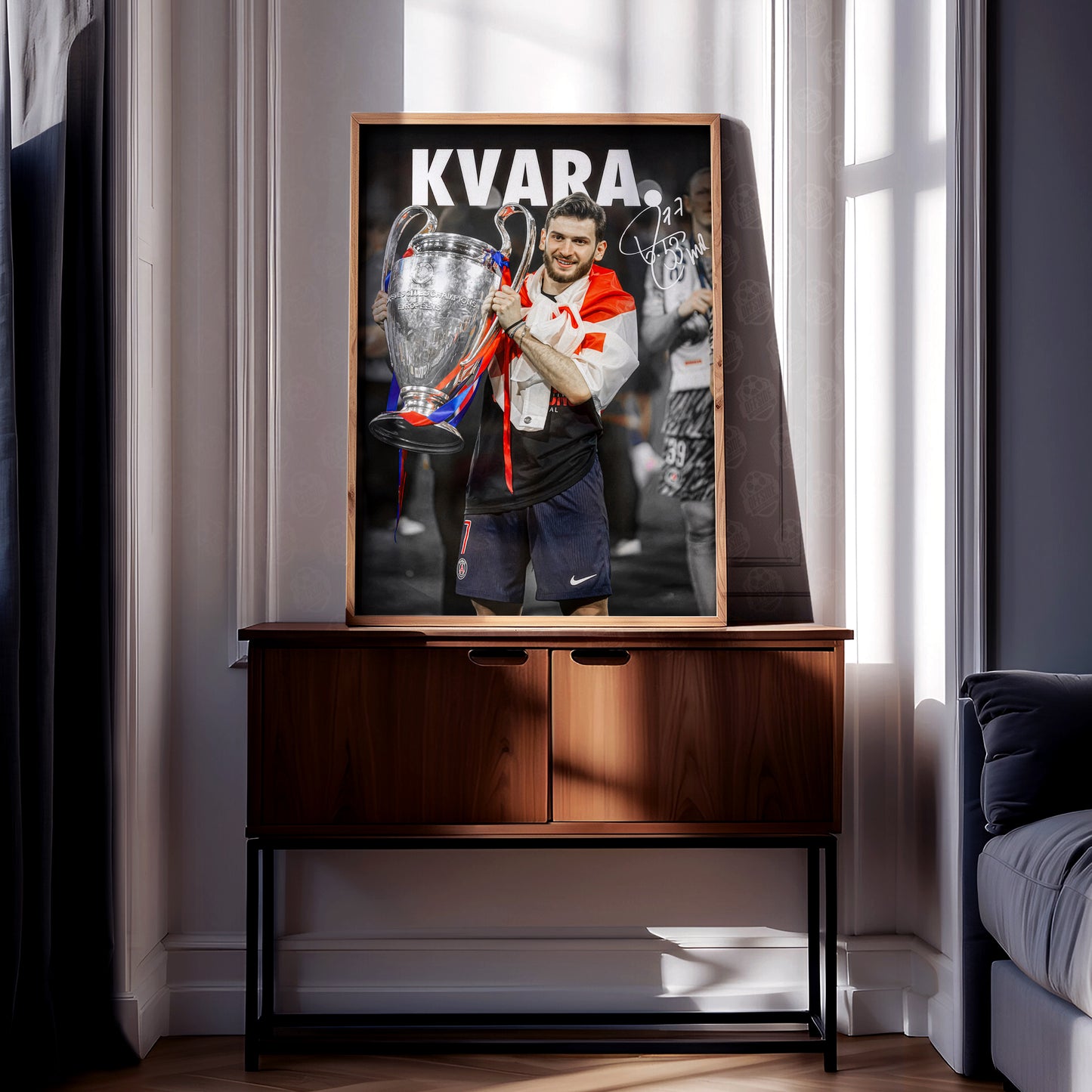 Khvicha Kvaratskhelia Poster