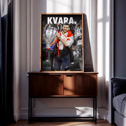 Khvicha Kvaratskhelia Poster