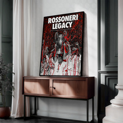 AC Milan 'Rossoneri Legacy' Poster
