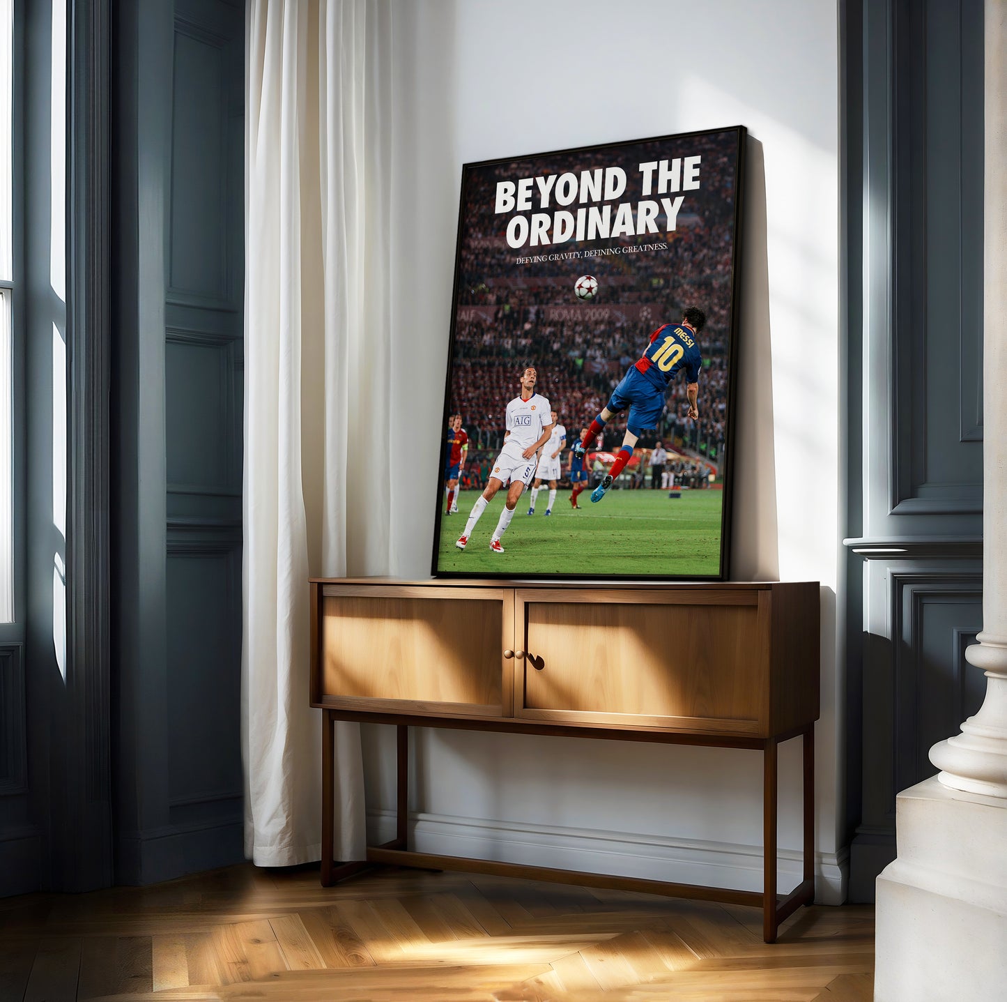 Lionel Messi 'Beyond The Ordinary' Poster