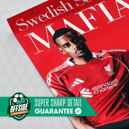 Alexander Isak 'Swedish Scouse Mafia' Poster