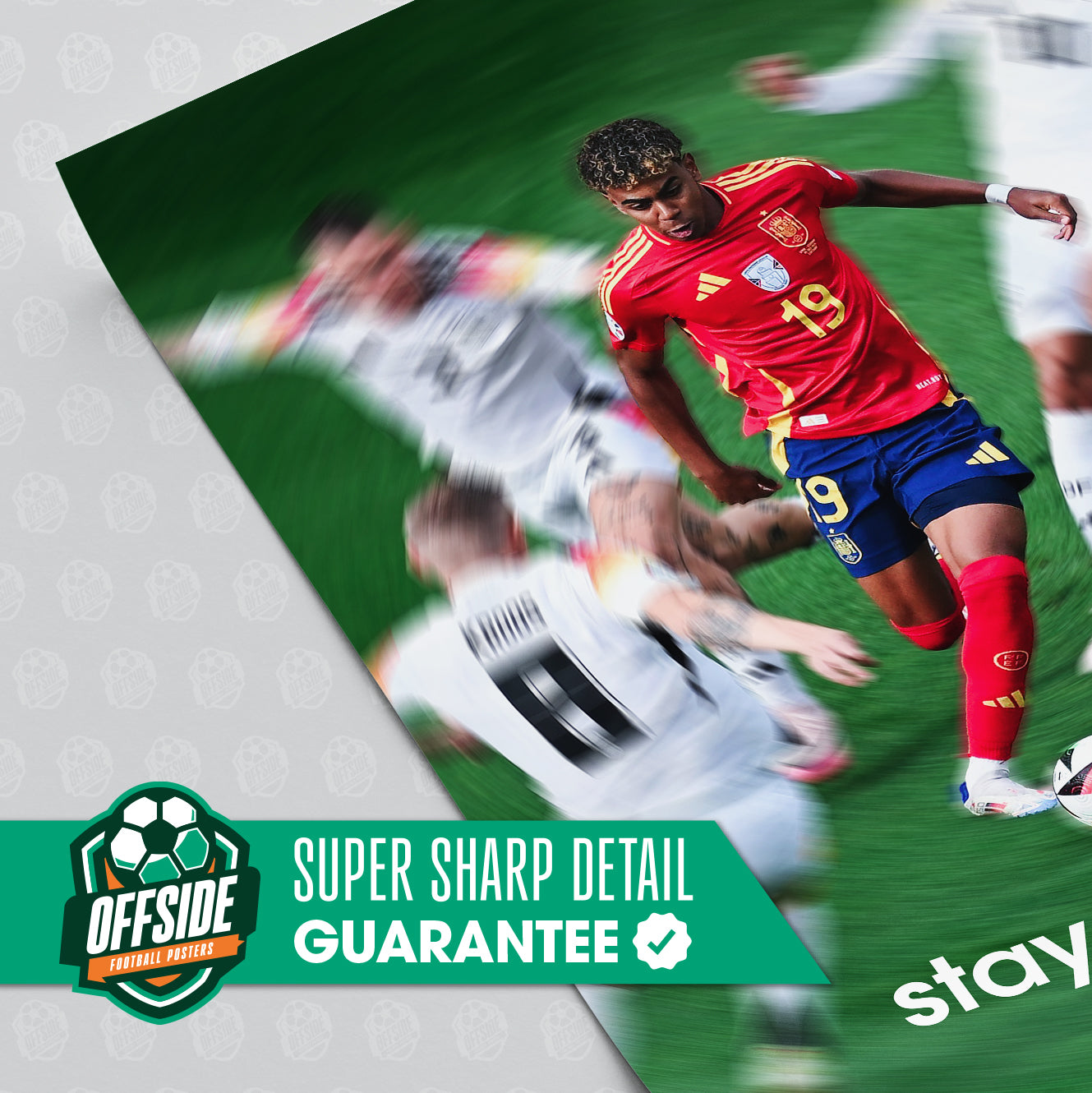 Lamine Yamal 'Stay Focused' Poster