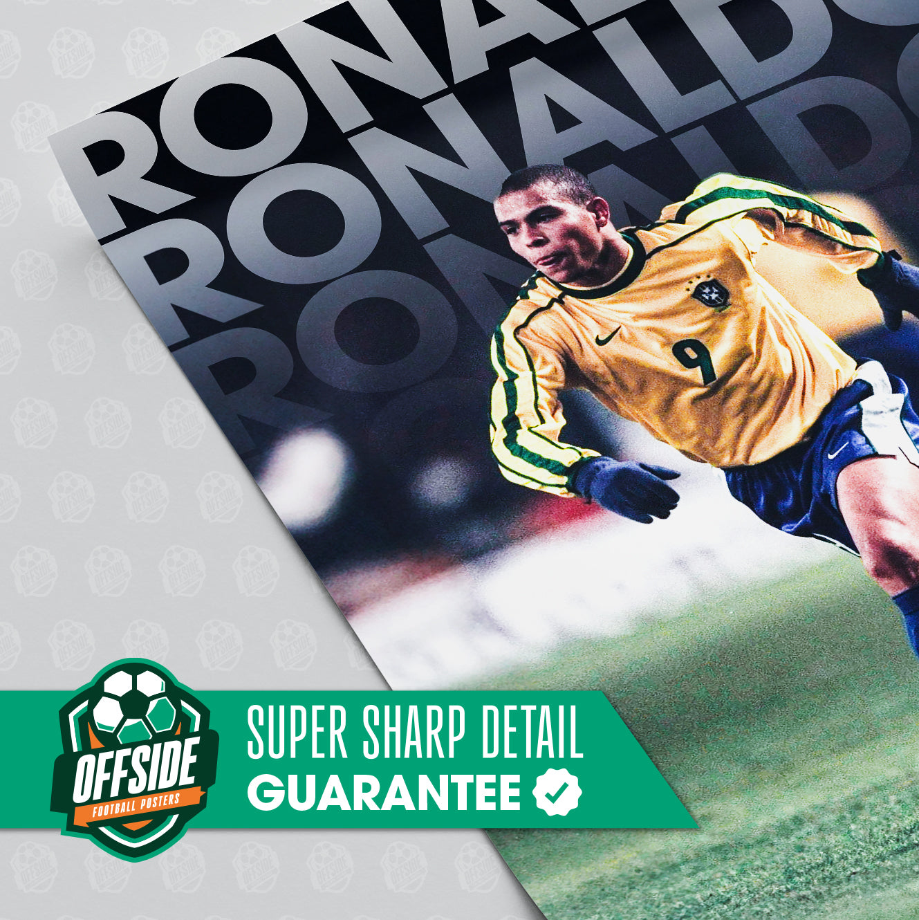Ronaldo Nazario Poster