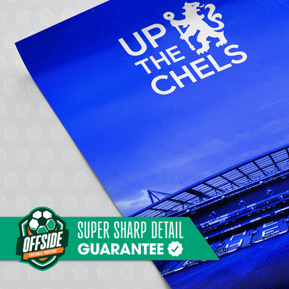 Chelsea 'Up The Chels' Poster