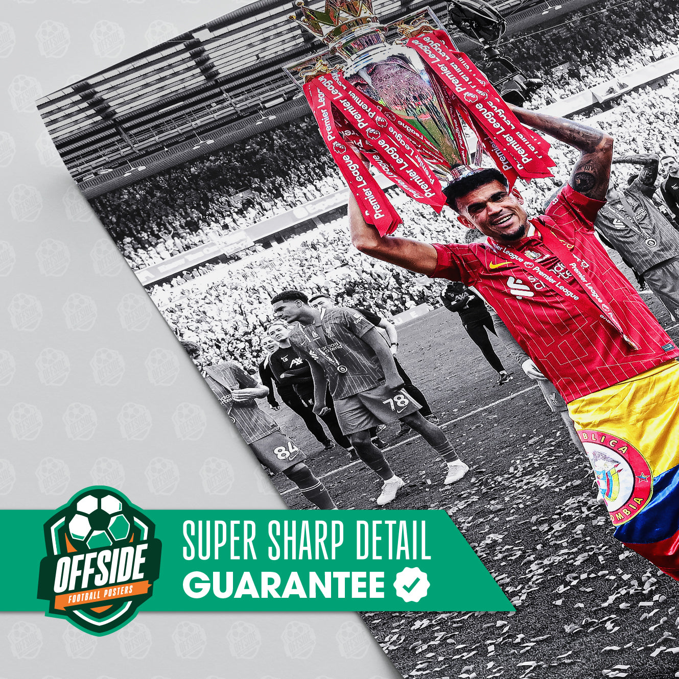 Luis Diaz 'Premier League' Poster