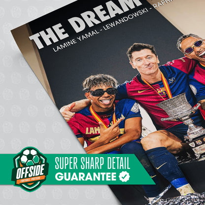 Barcelona 'Dream Trio' Poster