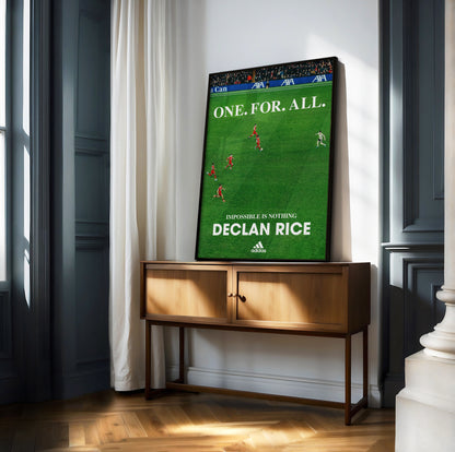 Declan Rice 'One. For. All.' Poster