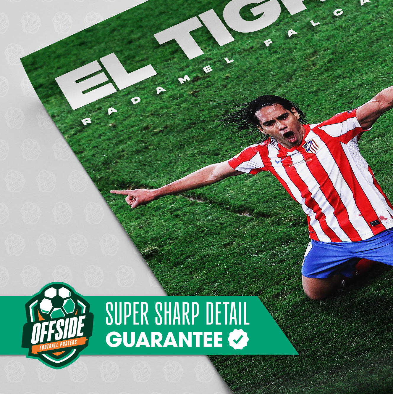 Radamel Falcao 'El Tigre' Poster