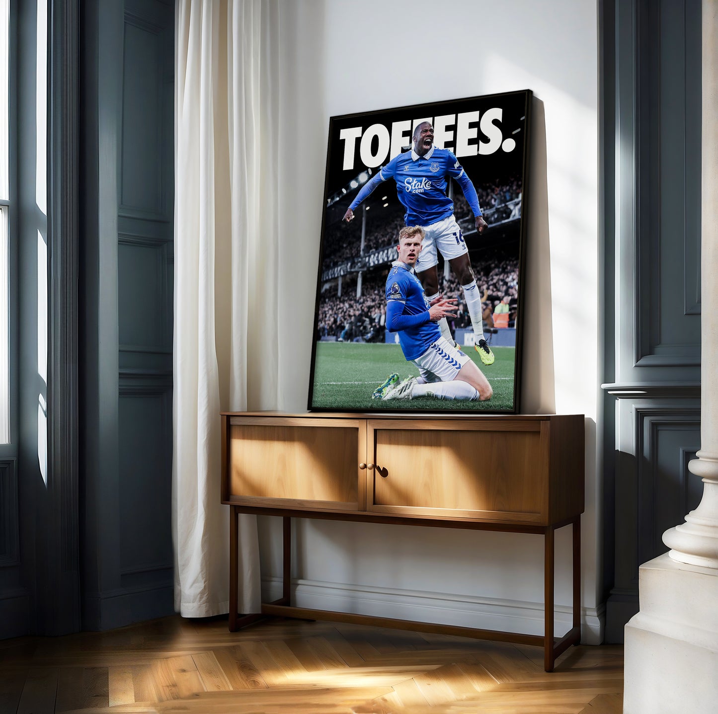 Everton 'Toffees' Poster