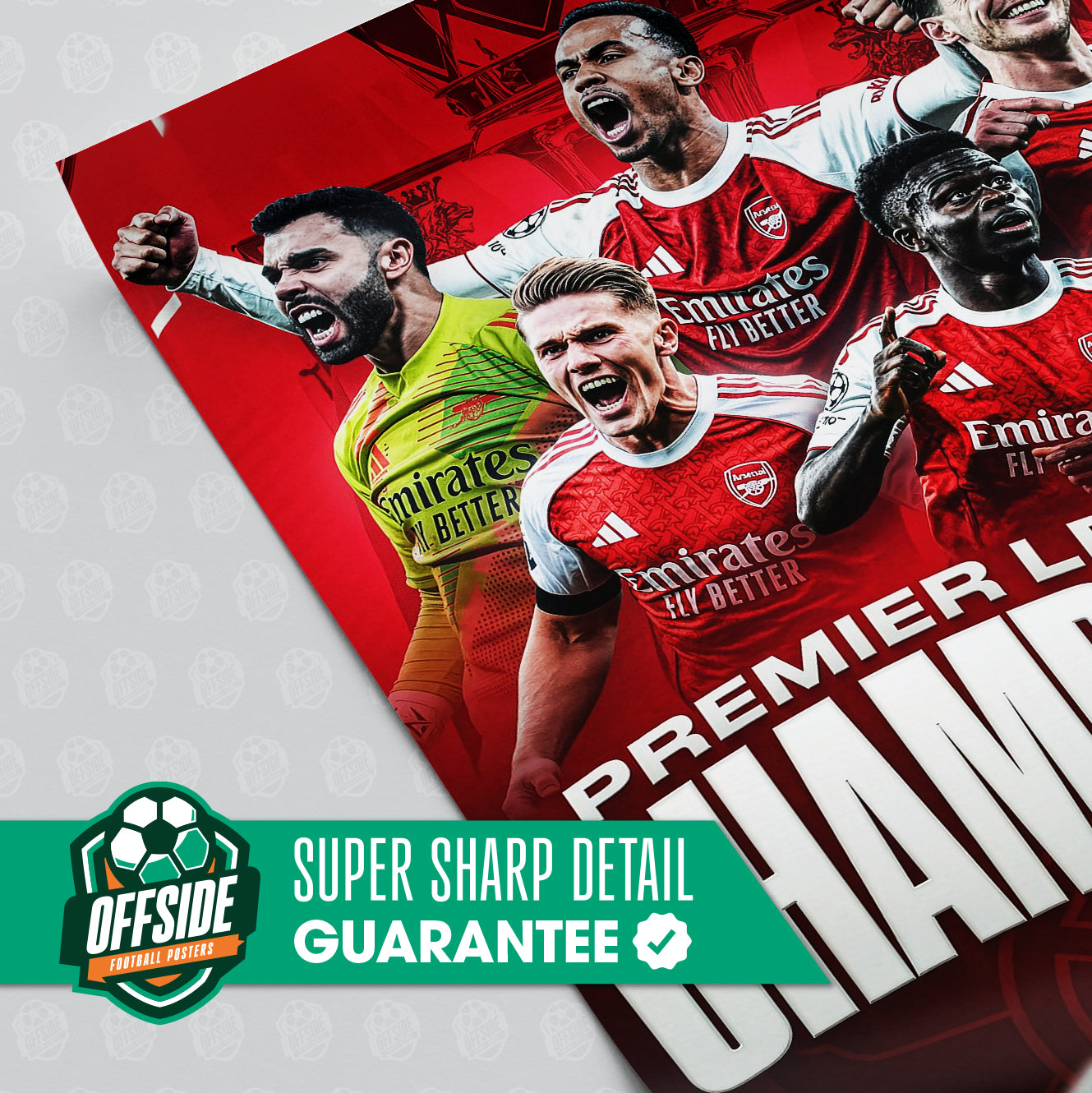 Arsenal 'Premier League Champions' Poster