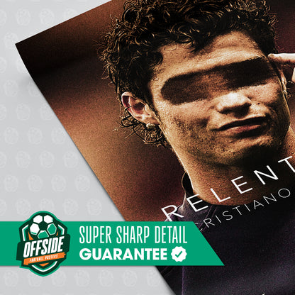 Cristiano Ronaldo 'Relentless' Poster