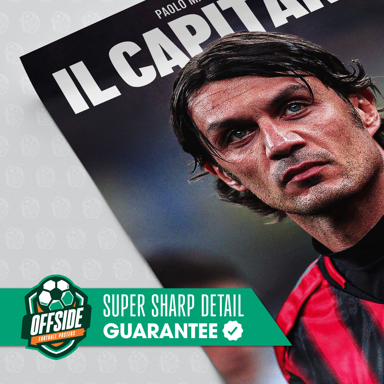 Paolo Maldini 'Il Capitano' Poster